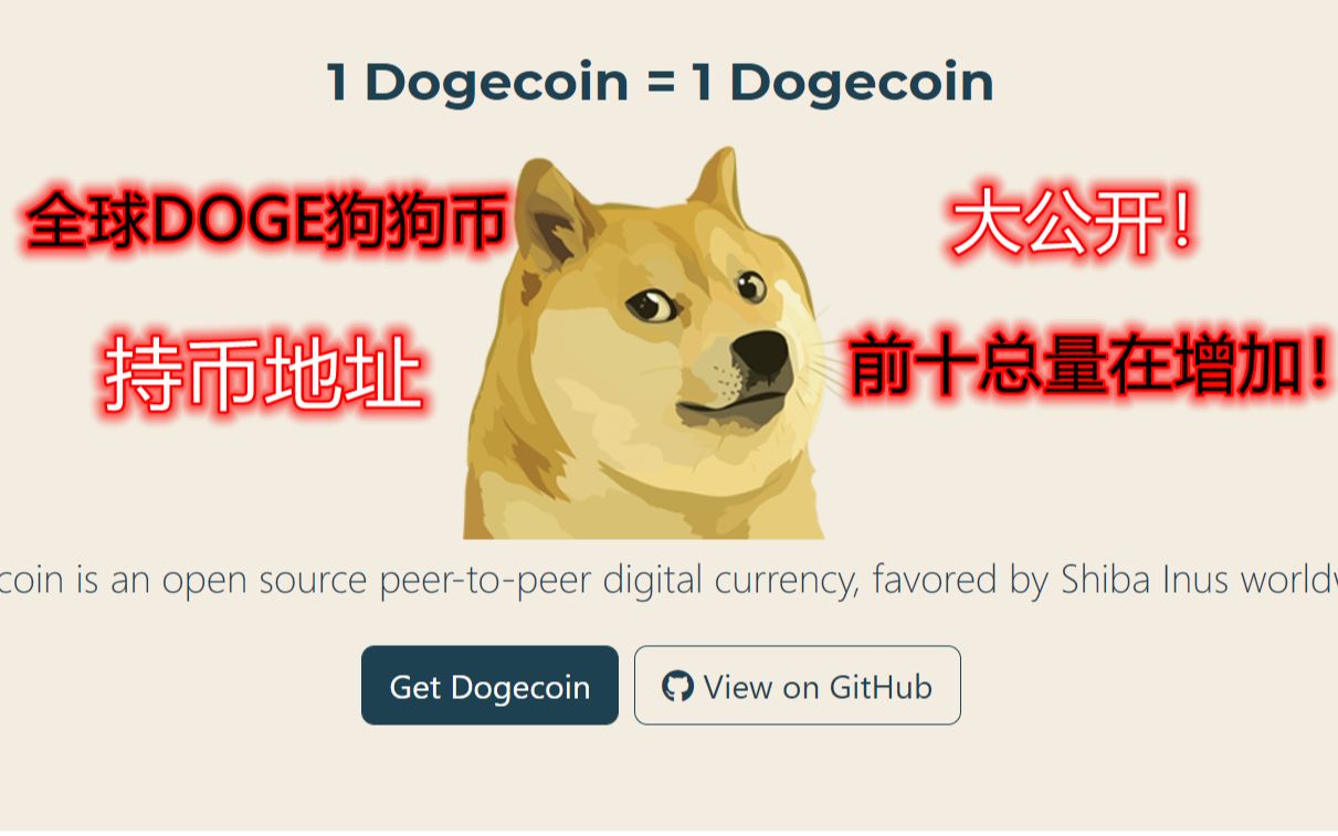 DOGE币(doge币交流群)